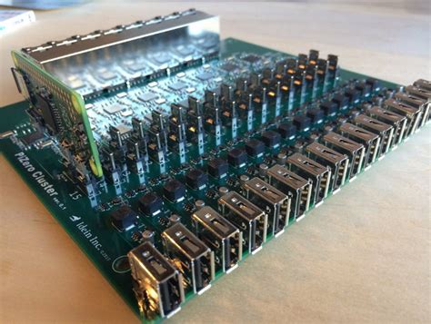 This Is What A Raspberry Pi Zero Cluster Board Looks Like