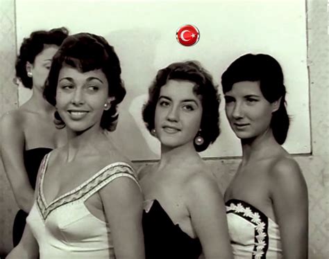 1956 Miss World Yarışması Türkiye Güzeli Suna Öztekin Bikinis