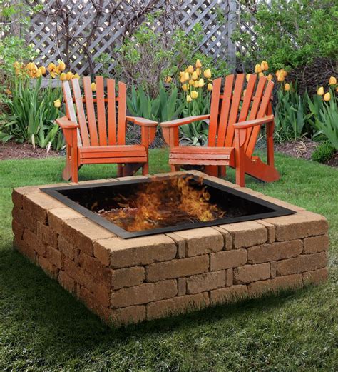 Menards® backyard fire pit project by sheldon. Create the perfect space for entertaining with the ...