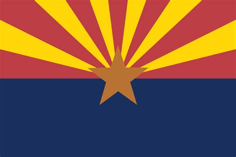 Arizona Flag Vector