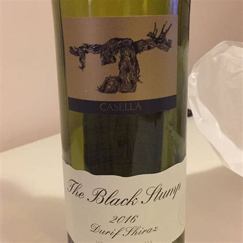 Casella The Black Stump Durif Shirazカセラ Vinica 無料のワインアプリ