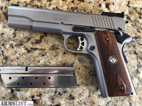 Armslist For Sale Ruger Sr1911 10mm Pistol Made In Usa