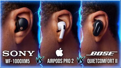 Ultimate Battle Sony Wf Xm Vs Airpods Pro Vs Bose Quietcomfort Ii Youtube