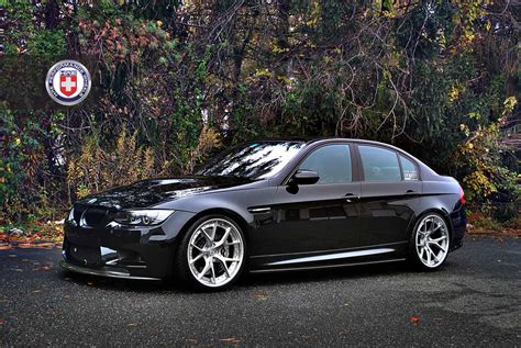 Designed specifically to get the most out of your track day sessions! Black BMW E90 M3 on HREs Is Simply Beautiful