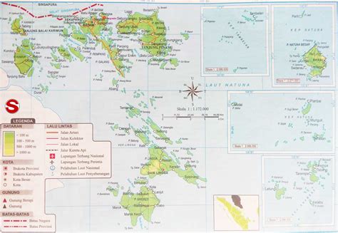 Gambar Peta Kepulauan Riau Lengkap Dengan Kabupaten Dan Kota Tarunas