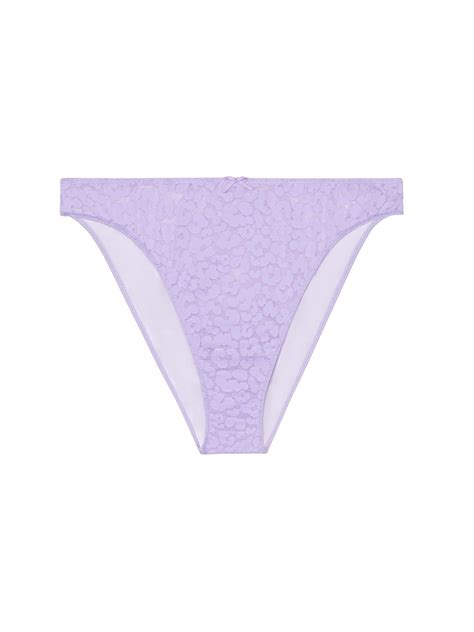 High Leg Bikini Lace Lavender Savage X Fenty