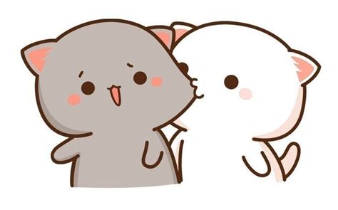 Cute Mochi Cats 💛 Cute Wallpapers Cute Cartoon Images Cute Anime