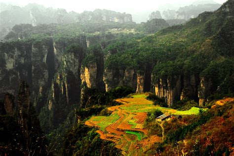 National Park Of Zhang Jia Jie Hunan China Photo On Sunsurfer