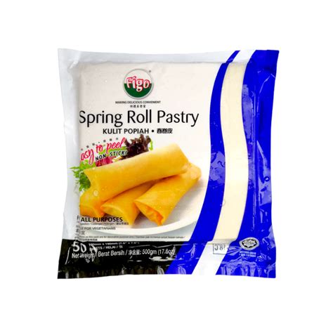 Figo Spring Roll Pastry 75inch X 75inch 550g Shopifull