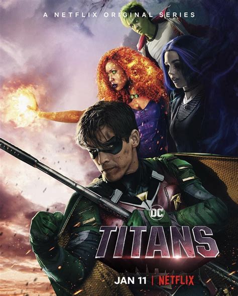 New Titans Poster For Netflix Rtitanstv