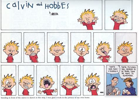 Image Result For Calvin And Hobbes Funny Faces Wallpaper Calvin Y