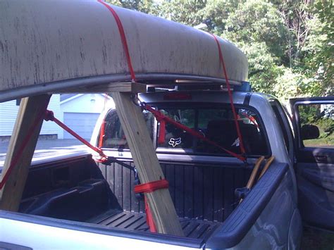 New Diy Boat Popular How To Haul A Canoe On A Pickup Truck