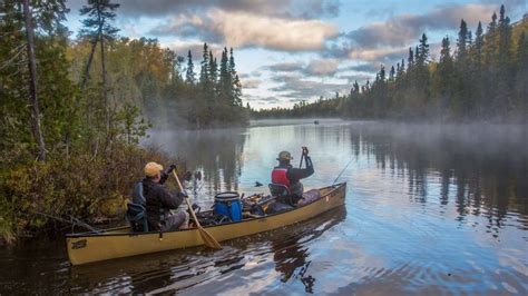 Boundary Waters Canoe Area Wilderness Minnesota “in This Shot Two Of