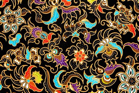 Batik Pattern 3 Lukisan Gambar Batik