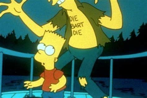 El Actor Secundario Bob Mata A Bart Simpson En El Capítulo La Casa