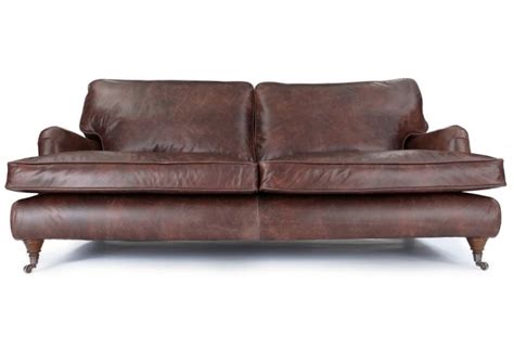 Howard Sofa Vintage Leather 3 Seater Sofa From Old Boot Sofas