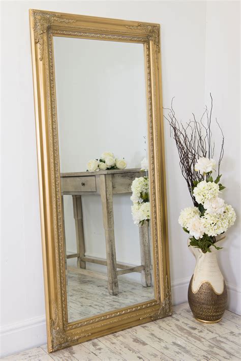 Three common types of mirror are the plane mirror, which has a flat, or plane, surface; Extra Large Gold Antique Style Wall Mirror Wood 5Ft10 X ...