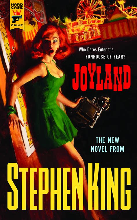 It's the most wonderful book of two old men, with beautiful photographs of them laughing together, just talking about stories about humans and how they've been uplifted in their life. Stephen King's New Novel, Joyland Is Available Today, June ...