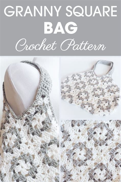 I've used this granny square in a few designs. Granny Square Bag Crochet Pattern | Cream Of The Crop Crochet