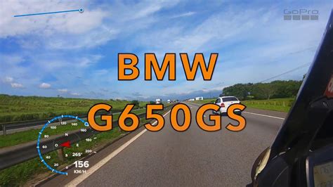 Top Speed da BMW G650GS - YouTube
