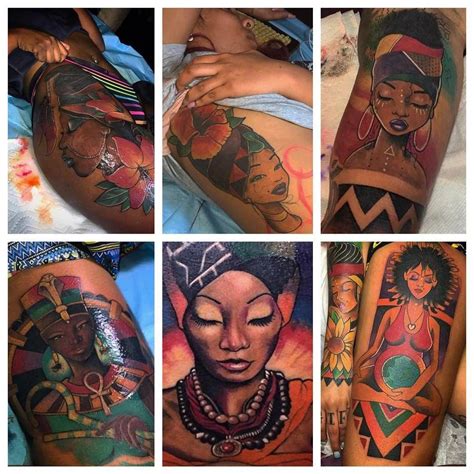 Hotsexytattos African Tattoo Black Girls With Tattoos Africa Tattoos