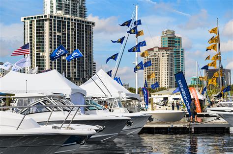 St Petersburg Power Sailboat Show Marks 44th Year Tampa Bay