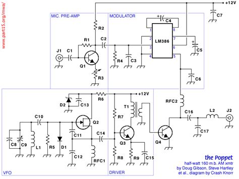 Diagram Simple Am Transmitter Circuit Diagram Mydiagramonline