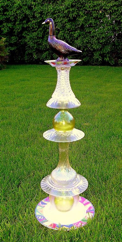 187 Best Images About Glass Totems On Pinterest Gardens Glass Art