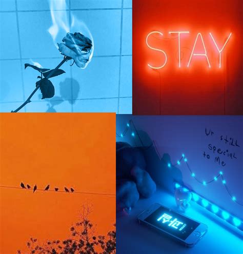 Blue And Orange Aesthetic By Vexed Starlight On Deviantart