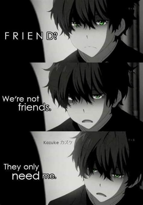 Kinky stuff, dirty stuff, sad stuff, etc. just love sad depressing anime quotes? how about you guys ...