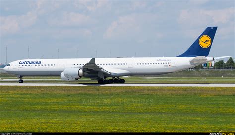 D Aiha Lufthansa Airbus A340 600 At Munich Photo Id 1096334