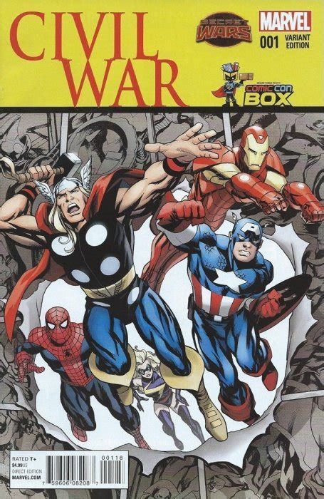 Civil War 1 Marvel Comics