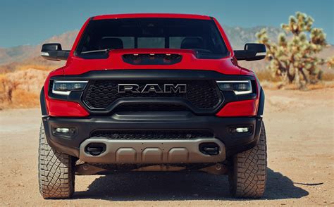 The New Ram 1500 Trx Pickup Truck With 712hp Spare Wheel