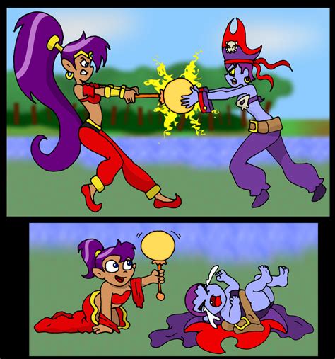 Shantae Vs Risky Boots Ar Commission By Pariahexilewrath On Deviantart