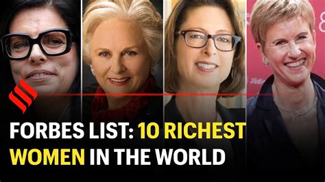 Top 10 Richest Women In The World 2022 Forbes