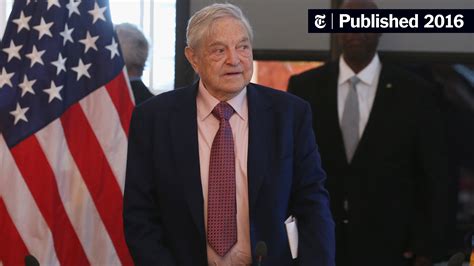 George Soros Pledges 10 Million To Fight Hate Crimes The New York Times