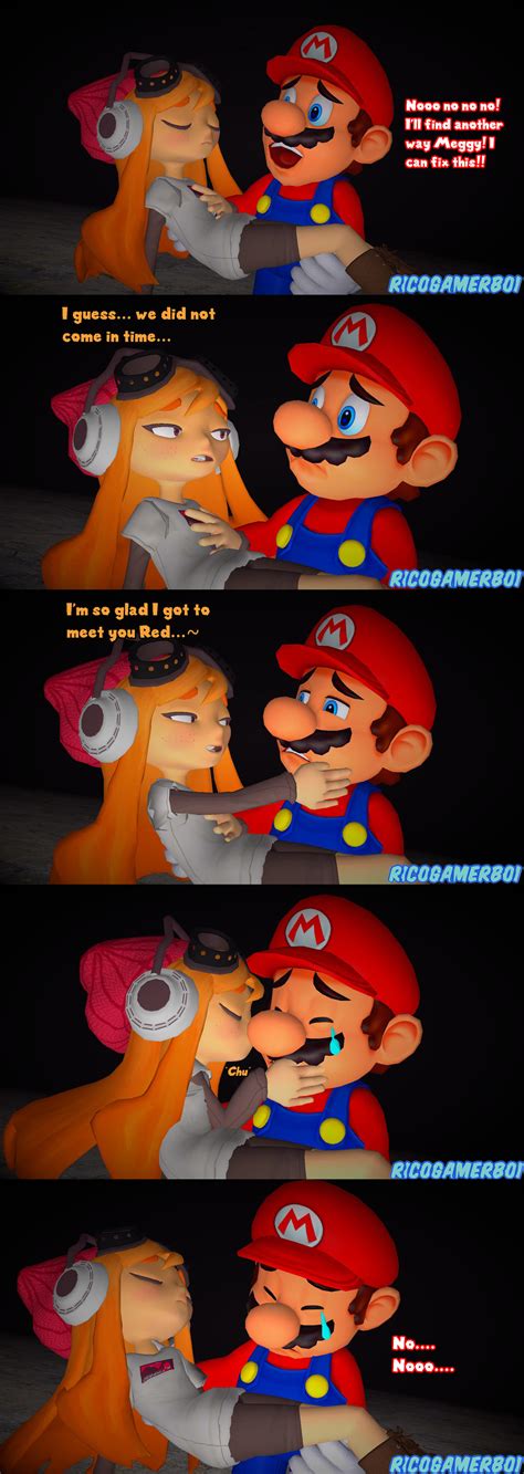 mario and meggy the last temporary kiss by ricogamerboi on deviantart