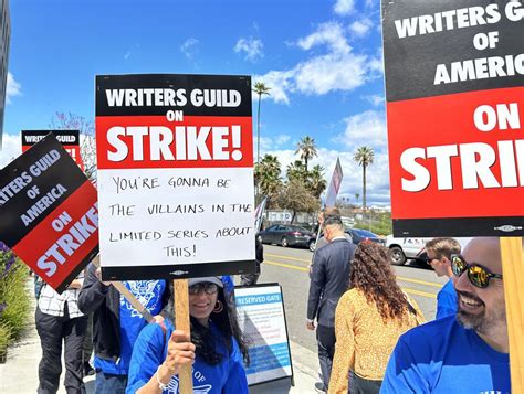 The Best Picket Signs Of The Hollywood Writers Strike Georgia Public