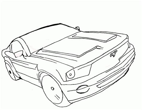 Download or print this amazing coloring page: Free Printable Mustang Coloring Pages For Kids