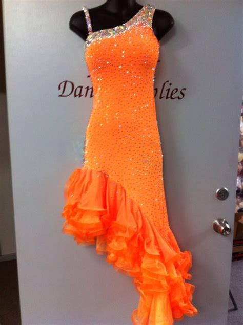 Beautiful Latin Dress From M And M Dance Supplies Dance Dresses Salsa