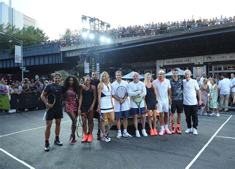Photos Nadal Federer Sharapova Serena Agassi Sampras Co Attend Nike Event In Nyc