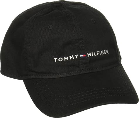 Buy Tommy Hilfiger Mens Cotton Logo Adjustable Baseball Cap Online At