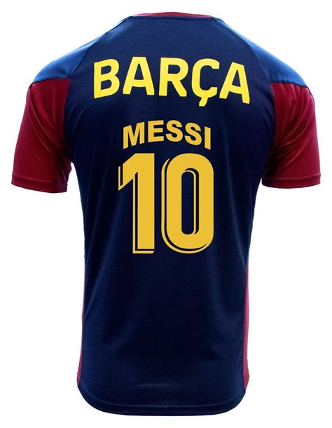 Fc Barcelona Messi 10 Jersey Official Licensed Color Blue Soccer European