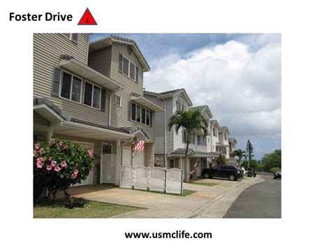Foster Drive Marine Base Hawaii Base Housing Usmc Life