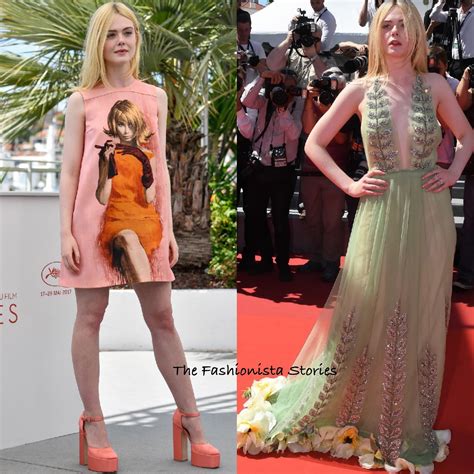 Elle Fanning In Prada Gucci At The How To Talk To Girls At Parties