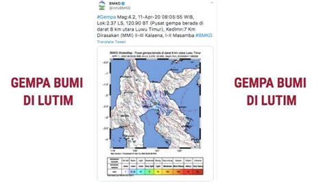 Opab gempa makassar is at sekretariat opab gempa makassar. BMKG: Gempa Bumi 4,2 SR di Luwu Timur atau Lutim Sulsel ...