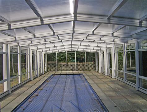 New York Swimming Pool Enclosure Manufactured By Roll A Coveramericas