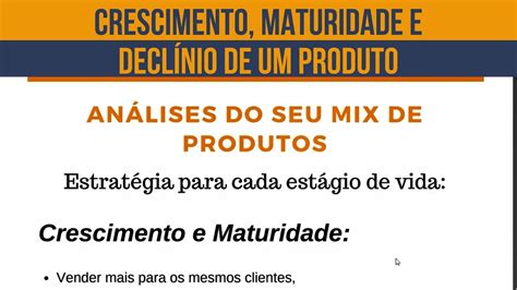 Matriz De Maturidade E Declinio