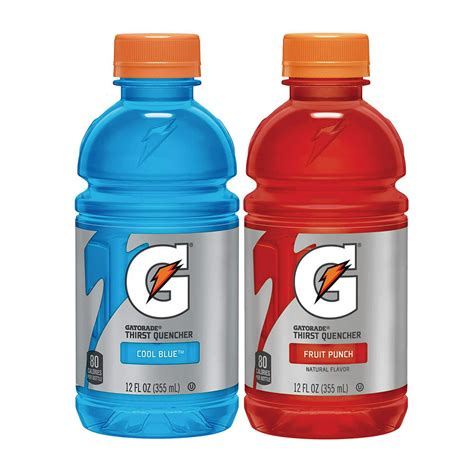 24 Count Gatorade Thirst Quencher Sports Drink Variety Pack Fruit
