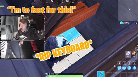 Mongraal Breaks Keyboard Whilst Editing Fortnite Funny Moments